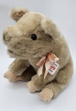 Hermann Teddy 2000 Schweinchen Plüsch Tier NR 93025 9 Ca 26cm Sammlung✅ RARITÄT 