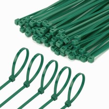 8 Inch Garden Green Zip Tie 1000 Pcs 40 Lbs Small To Medium Zip Tie Nylon Pa66 U