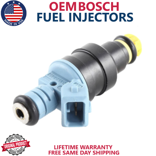 NEW x6 GENUINE BOSCH Fuel Injectors For 1987-1991 BMW 325i 325is 325iX 525i I6 - Picture 4 of 4