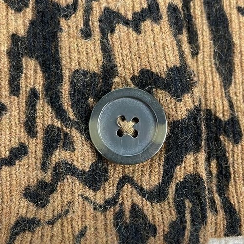 NWT Madewell Tigerized Cameron Ribbed Cardigan Sweater in Coziest Yarn Sz XS - Picture 13 of 16