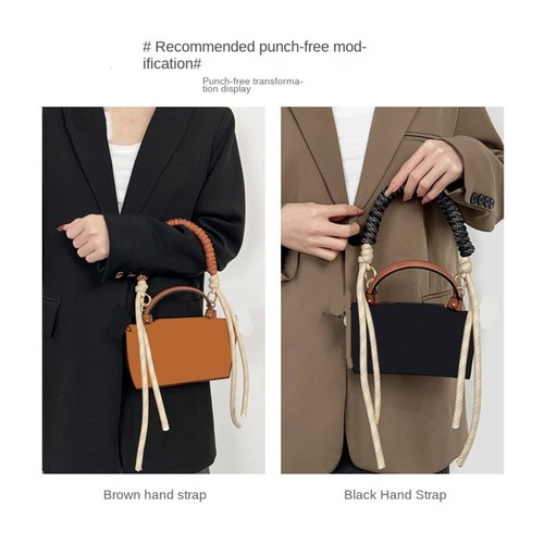 HandMade Woven Strap Braided Shoulder Bag Strap Fashion Bag Strap Handbags - Picture 12 of 22