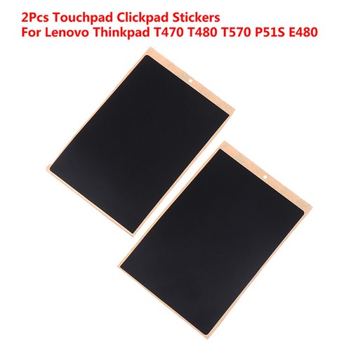 2Pcs New Touchpad Clickpad Stickers For Lenovo Thinkpad T470 T480 T570 P51S E480 - Afbeelding 8 van 8