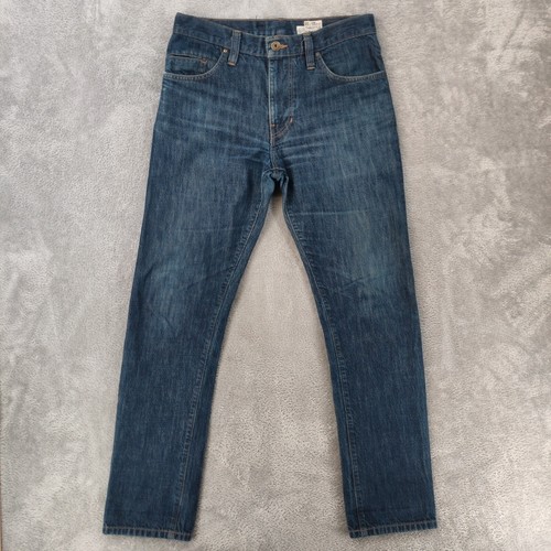 Fox Jeans Adult Men 32x32 Blue Throttle Denim Regular Tapered Vintage - Picture 2 of 17