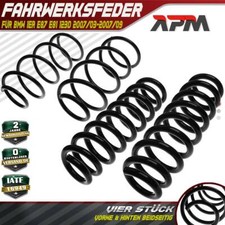 4x Federn Fahrwerksfeder Vorne Hinten f�r BMW 1er E87 E81 123d 2007/03-2007/09
