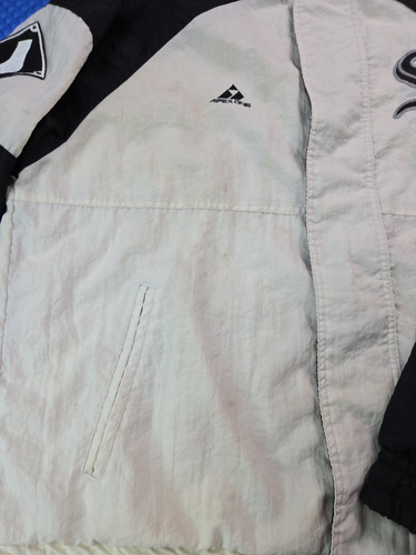 Apex One Vintage 90s MLB Chicago White Sox Lined Windbreaker Jacket Mens Large L - Picture 6 of 11