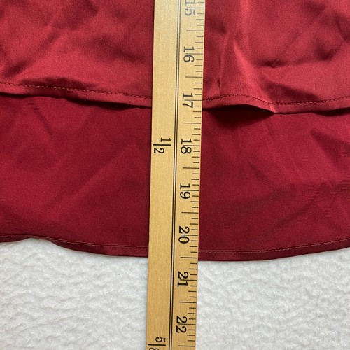 Torrid Sophie Cami Women's 0X Red Satin Shiny Lace Trim $45 NWOT - Picture 5 of 6
