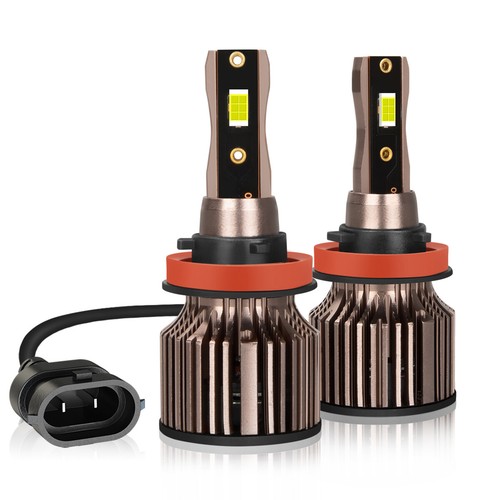 For GMC Sierra 1500 2500 HD 2007-2013 LED High Low Headlights Fog Light Bulbs Q7 - Foto 18 di 23