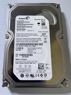 Seagate 250GB Barracuda 7200.10 (ST3250620AS