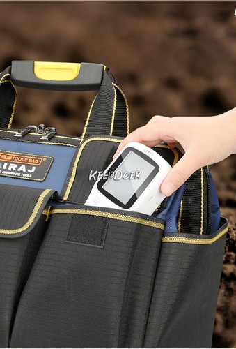 13/14/16/18/20/23'' Waterproof Electrician Plumbers Tool Bag Storage Carry Case - Picture 12 of 30