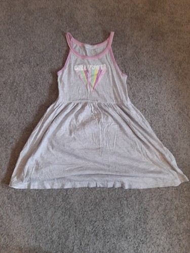 Girls Clothes Age 8-10 Bundle x9 Coat Tops Dress Etc Good Used Condition - Picture 6 of 19