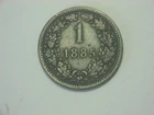 Photo of a 1885 Austria 1 Kreuzer from an eBay sale