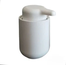 NEW White Liquid Soap Dispenser by Bed Bath Beyond Simply Essential 