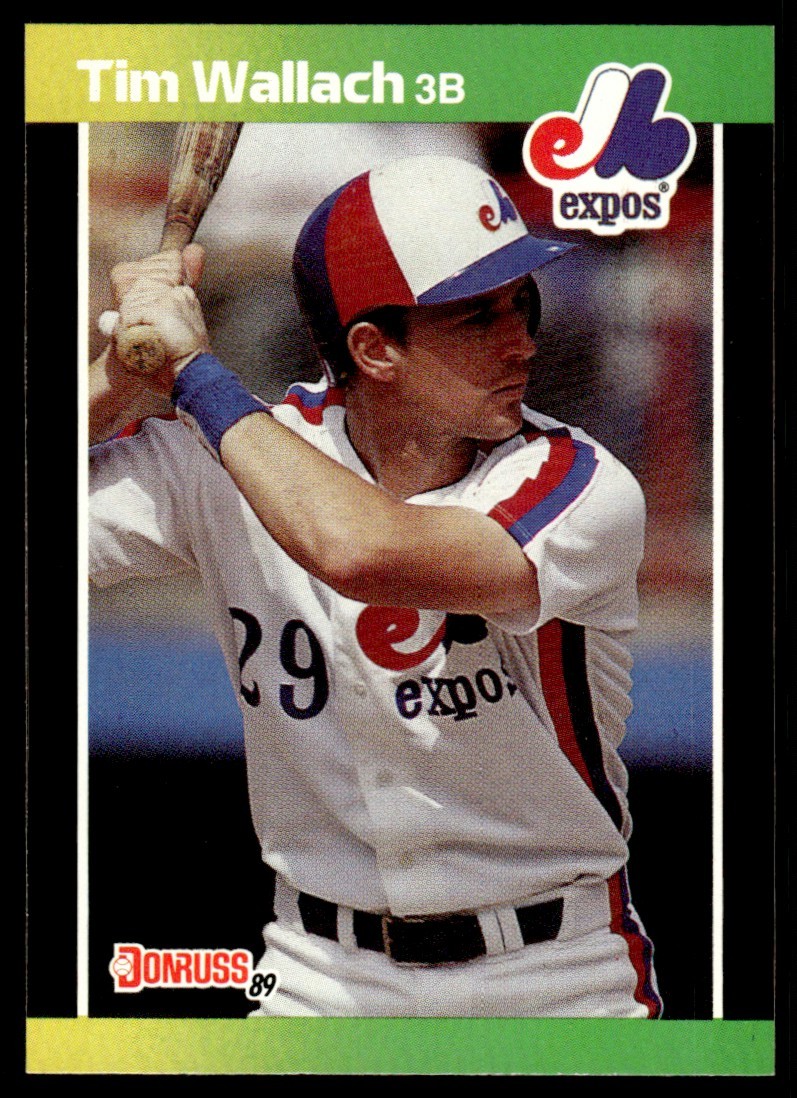 1989 Donruss Tim Wallach Montreal Expos #156 18091