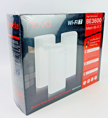 Tenda WiFi 7 Mesh System BE3600 Dual Band Mesh WiFi 4K QAM ME3 Pro 3-Pack