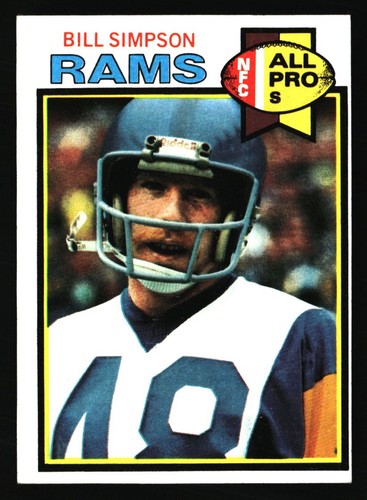 1979 Topps #312 Bill Simpson - Picture 1 of 2