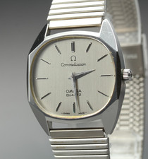 1976 Near MINT OMEGA Constellation 31mm 191.0016 Quartz Silver Men's Vintage