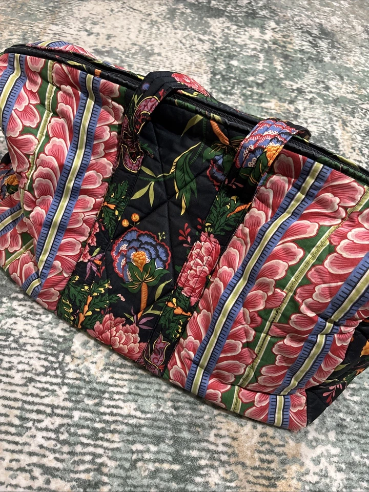 Bolso de Lona Vintage Pierre Deux La Provence Patrón Floral Foto 4 de 4