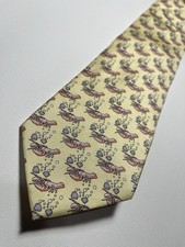Vineyard Vines Martha's Vineyard Tie Lobsters Bubbles Yellow Background