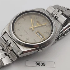 PROJECT TO FIX SEIKO 5 7009 8761 MENS SS AUTO DAY DATE WATCH BVT09835