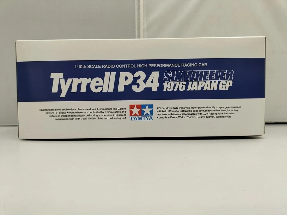 Electric RC Car Series TAMIYA: 1/10 Tyrrell P34 1976 Japan GP - Image 4 of 4