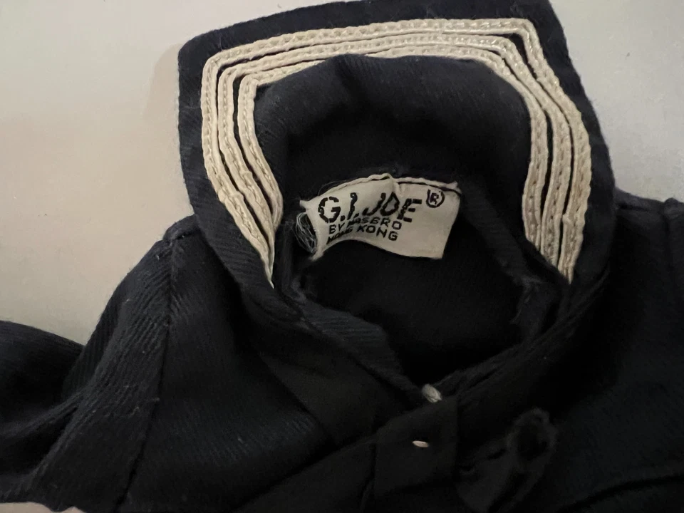 GI Joe Vintage 1964 Hong Kong R Tag Shore Patrol Unform with Full Zipper - Image 2 of 4