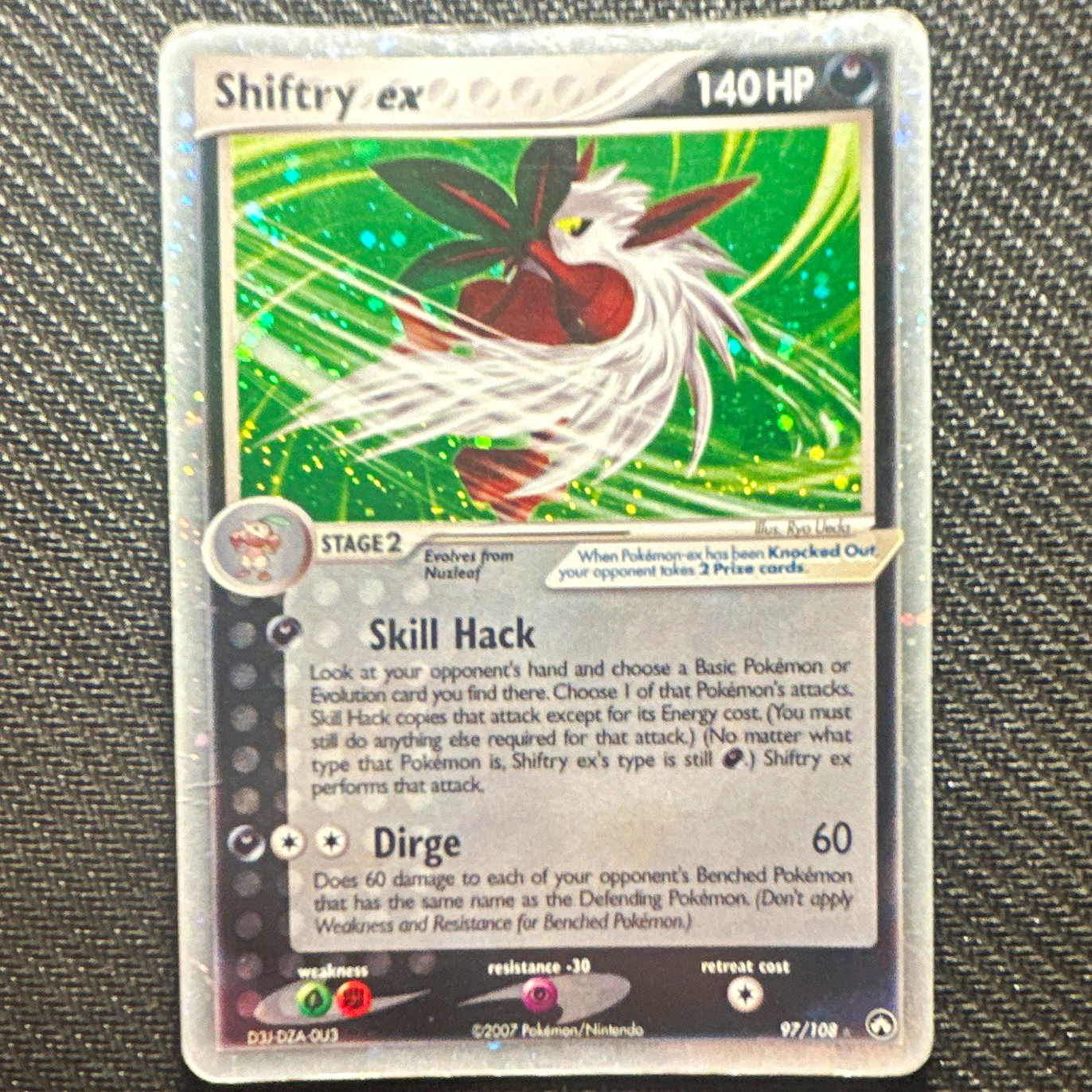 Shiftry ex 97/108 EX Power Keepers Holo MP