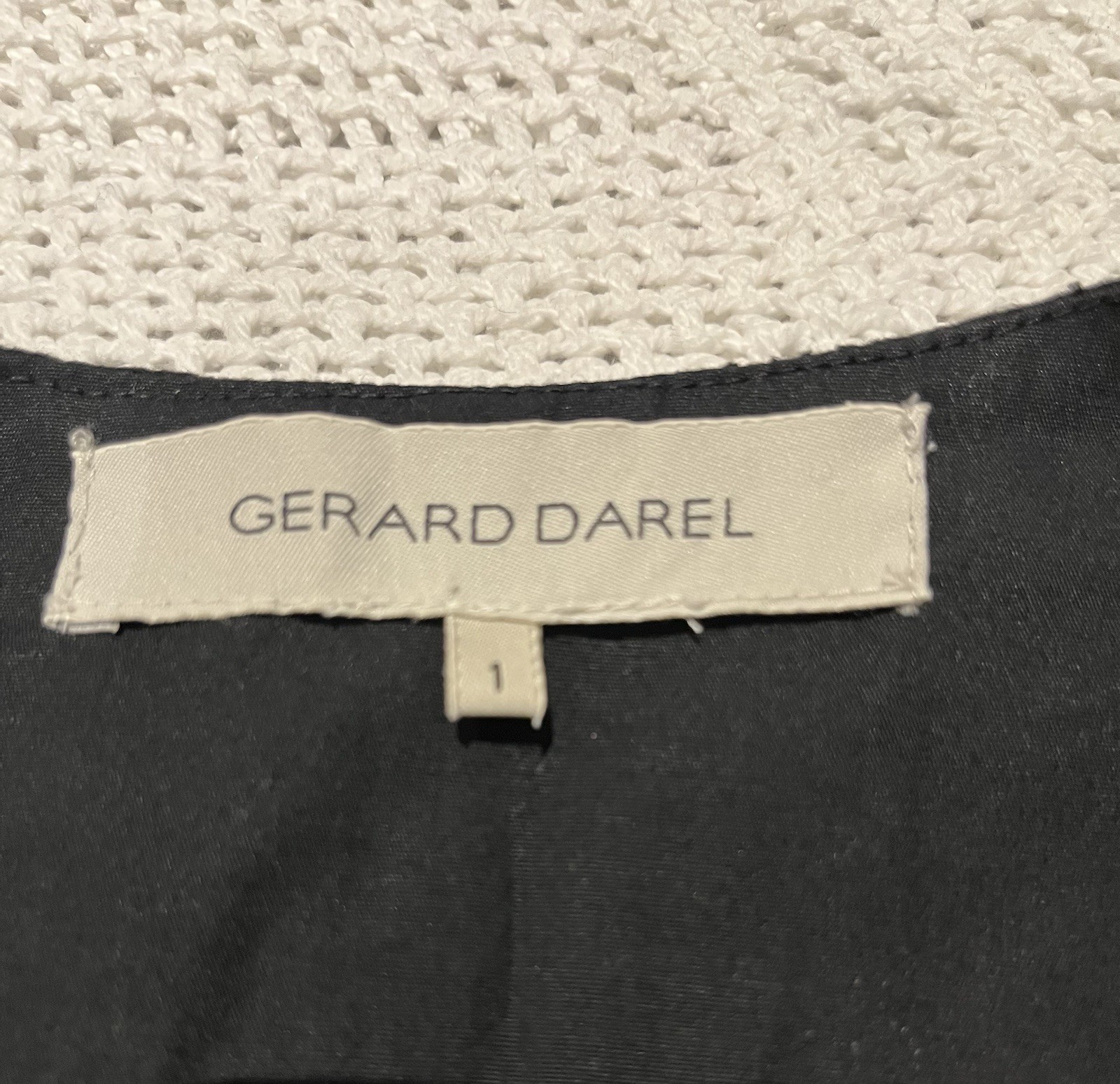 Gerard Darel Black Sequin Waistcoat Size 1 image 9