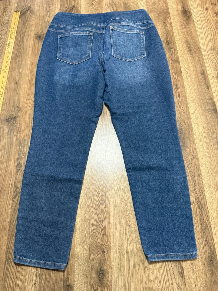 Jeans Sonoma, Feminino Tamanho 16R, Azul, Jeans, Pull On, Jeans Jegging - Imagem 2 de 4