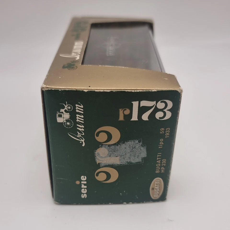 Brumm Serie Oro Modelo Coleccionista - Bugatti "Lipo 59" 1933 - Hecho en Italia Nº173 Foto 2 de 4
