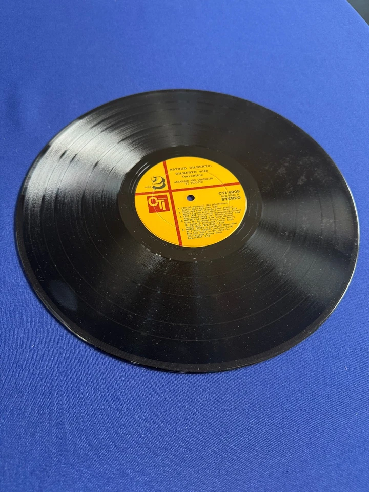 Astrud Gilberto Stanley Turrentine – Gilberto With Turrentine 1971 CTI 6008 LP Foto 3 de 4