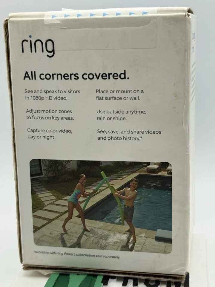 RING New & Sealed: STICK UP CAM BATTERY, Wireless Indoor/Outdoor Camera 1080p HD - Image 2 of 3