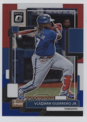 2022 Panini Donruss Optic Red White & Blue Prizm /199 Vladimir Guerrero Jr 00li