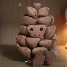 New Jellycat London Amuseables Woodland Plush Pine Cone Cuddle Toy NWT Retired