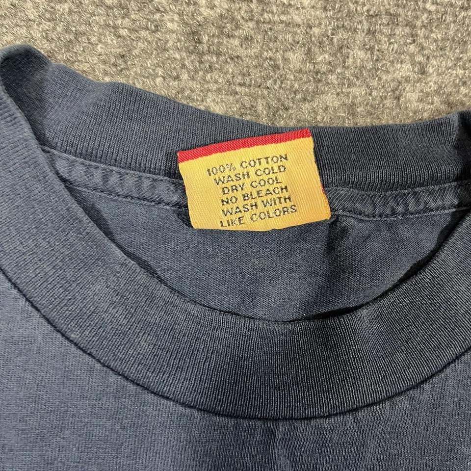 De colección Años 90 NHS Independent Truck Company Hombres XL Patinador Manga Larga EE. UU. Azul Marino Foto 4 de 4