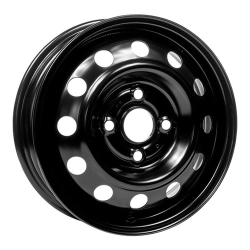 CERCHIO IN FERRO ALCAR ACCIAIO 8175 PER RENAULT CLIO II 6X15 4X100 BLACK Q5B - Foto 1 di 4