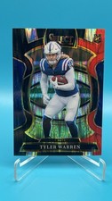 2025 Select Tyler Warren 2 Card Lot Black And Red And Silver Prizm c 