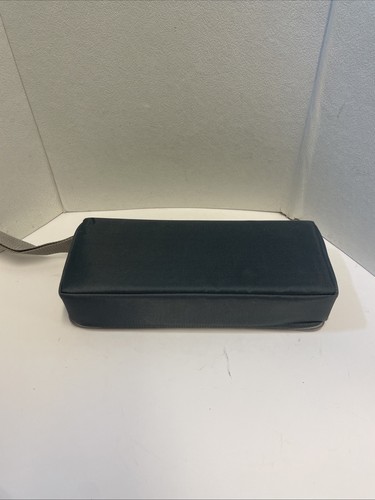 Case Logic 15 Cassette Tape Storage Carry Holder Navy Blue Gray Hard Padded - Picture 5 of 5