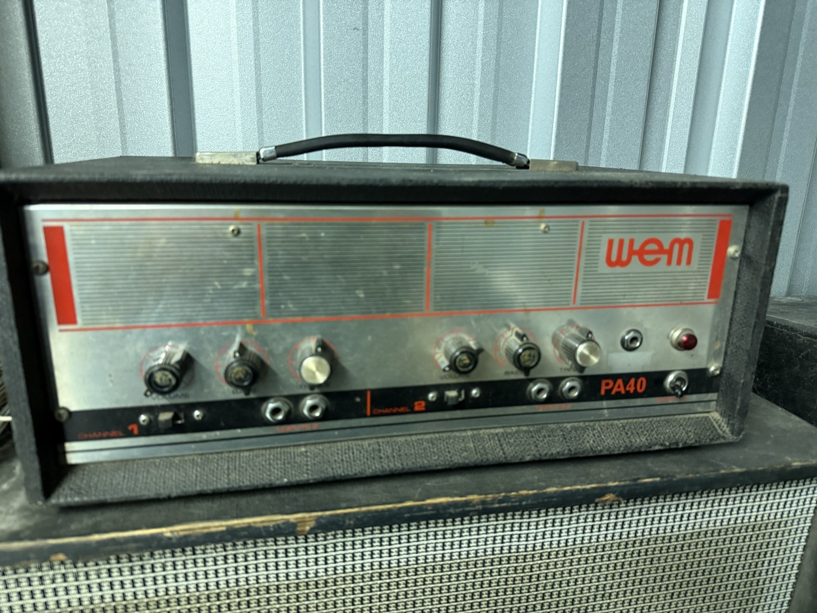 Vintage 1970s WEM Watkins PA100 Solid State Amplifier Head Project (#1 of 2)