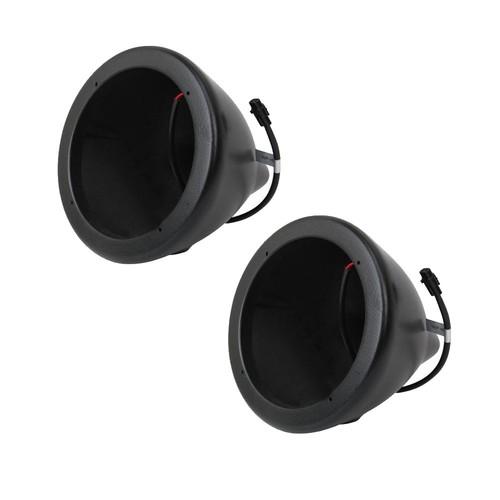 Wet Sounds REVO 6-XSG-SS GunMetal 6.5" Marine LED Speakers and Black Towers - Picture 4 of 5