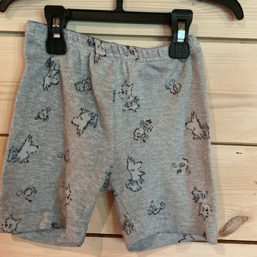 Laura Ashley Girls 4T Pajama Short Set Scottie Dog And Flowers Blue/Pink - Picture 4 of 5