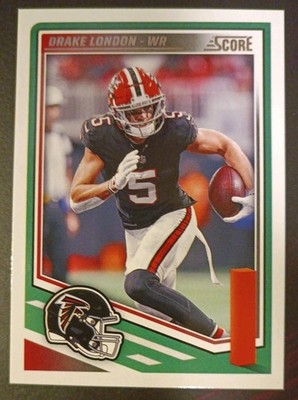 Trading Card Football NFL Drake London Atlanta Falcons 2025 Panini Score