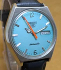 Rare vintage Seiko 5 automatic day date movement number 6309A japan made men's w