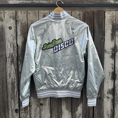Chaqueta Universitaria Discoteca Mickey Mouse Exclusiva de Walt Disney Imagineering Nueva - Imagen 2 de 9
