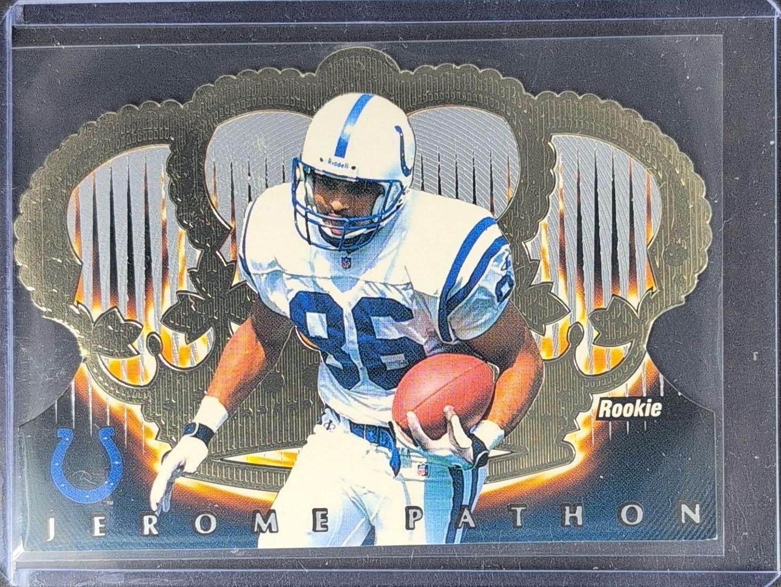 Jerome Pathon 1998 Pacific Crown Royale #55 Rookie Indianapolis Colts