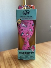 New Hello Kitty Wet Brush Mini Detangler, Limited Edition, Pink Cute Travel Fun