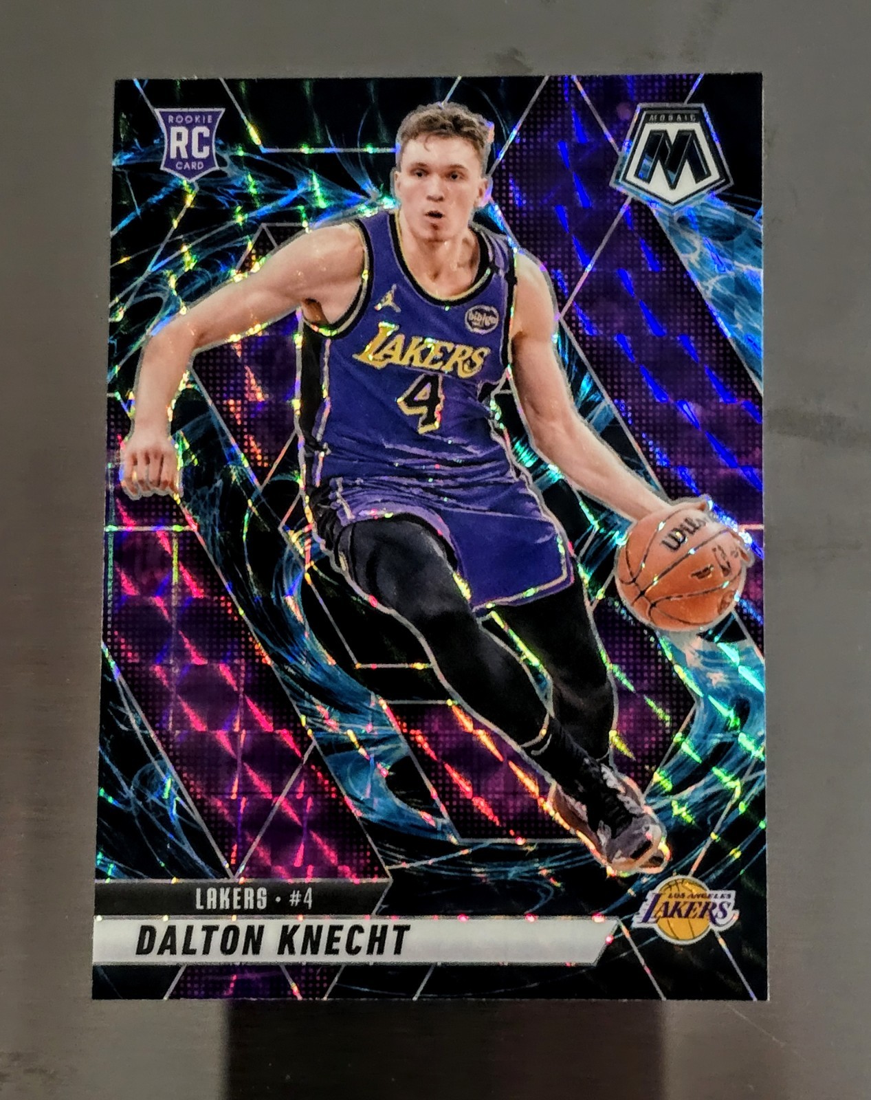 2024-25 Mosaic Dalton Knecht SSP Genesis Mosaic Rookie RC #238 Lakers