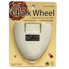 YEQIN Chalk Wheel Fabric Marker 1 Count Pack of 1 , - White