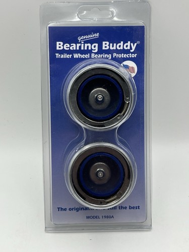 Bearing Buddy Stainless Steel SS w/ Protective Bra Boat Trailer 1.980" (1 Pair)