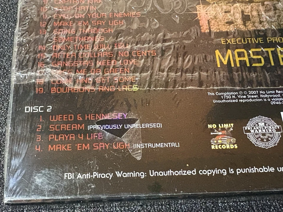 RARE! Factory Sealed Master P - Ghetto D 10th Anniversary Edition Music CD OOP - Image 3 of 4