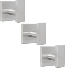 Towel Hooks for Bathroom, 304 Stainless Steel Heavy Duty Towel Robe Clothes Wall